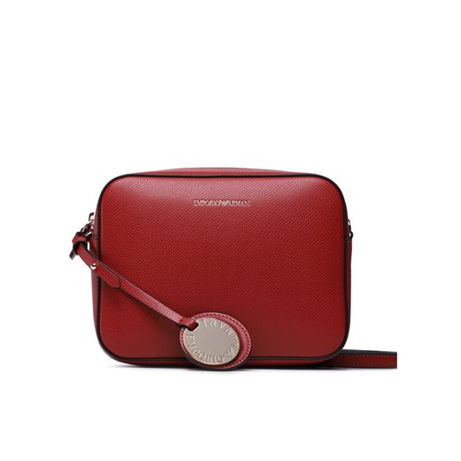 Torebka Emporio Armani Y3B092 YH15A 84054 Czerwony ze sklepu eobuwie.pl w kategorii Listonoszki - zdjęcie 182105474