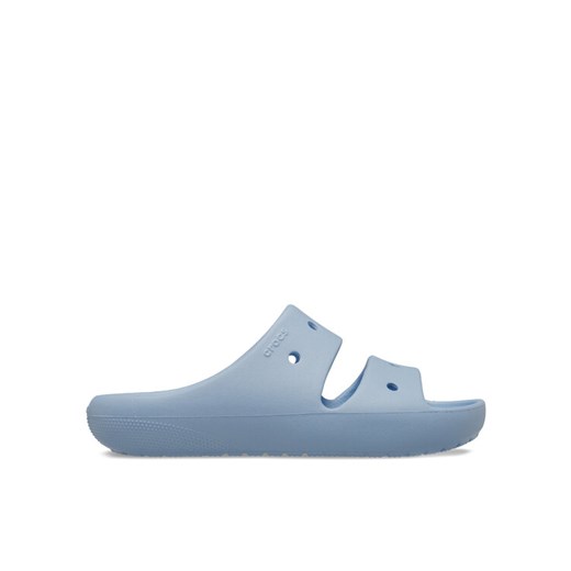 Klapki Crocs Classic Sandal v2 K 209421 Błękitny ze sklepu eobuwie.pl w kategorii Klapki dziecięce - zdjęcie 182105523