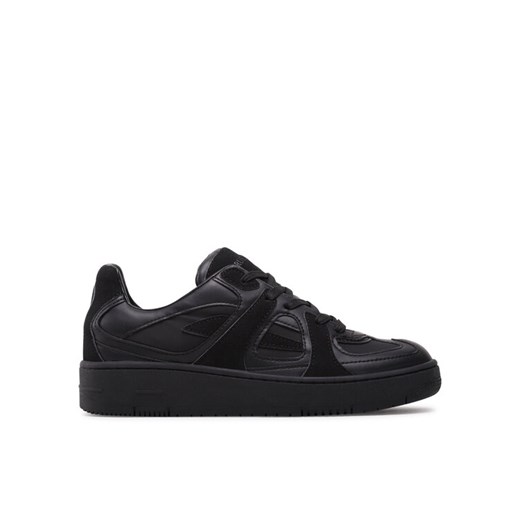 Sneakersy Trussardi 79A00844 Czarny ze sklepu eobuwie.pl w kategorii Buty sportowe damskie - zdjęcie 182105561