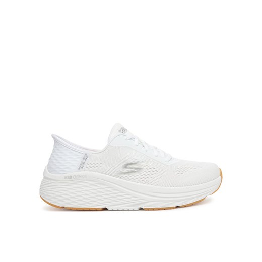 Sneakersy Skechers Max Cushioning Elite 2.0-Vanish 129606/WSL Biały ze sklepu eobuwie.pl w kategorii Buty sportowe damskie - zdjęcie 182105573