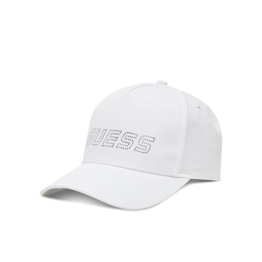 Czapka z daszkiem Guess V5GZ01 WO08O Biały ze sklepu eobuwie.pl w kategorii Czapki z daszkiem damskie - zdjęcie 182105593