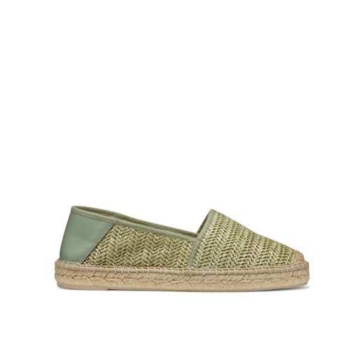 Espadryle Geox D Lampedusa D46V0A 02MLM C3002 Zielony ze sklepu eobuwie.pl w kategorii Espadryle damskie - zdjęcie 182105652