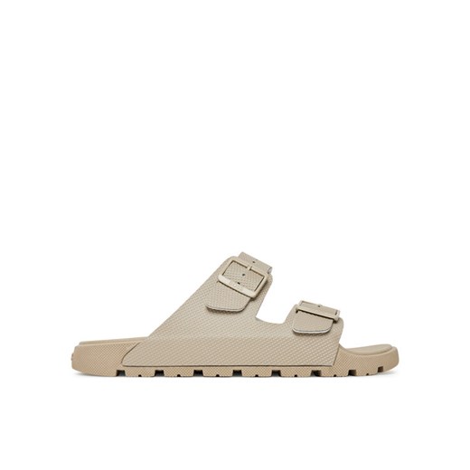 Klapki BOSS Surfley Sand Dmpr N 50505540 Beżowy ze sklepu eobuwie.pl w kategorii Klapki męskie - zdjęcie 182105763
