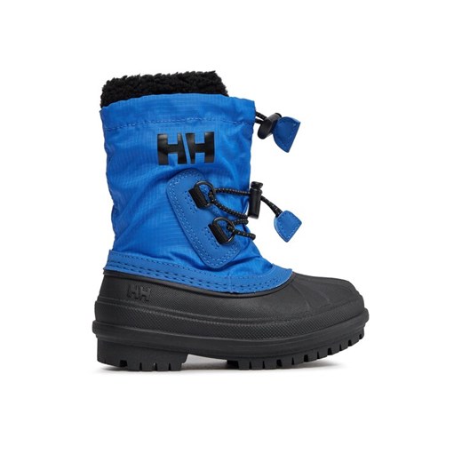 Śniegowce Helly Hansen Jk Varanger Insulated 11646_543 Niebieski ze sklepu eobuwie.pl w kategorii Buty zimowe dziecięce - zdjęcie 182105783
