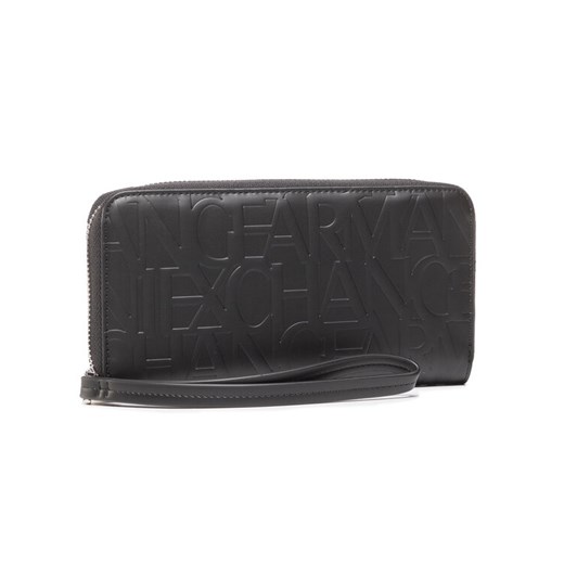 Duży Portfel Damski Armani Exchange 948451 CC793 00020 Czarny ze sklepu eobuwie.pl w kategorii Portfele damskie - zdjęcie 182105833