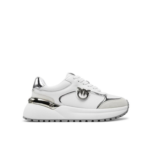 Sneakersy Pinko Gem 01 SS0019 P027 Biały ze sklepu eobuwie.pl w kategorii Buty sportowe damskie - zdjęcie 182105962