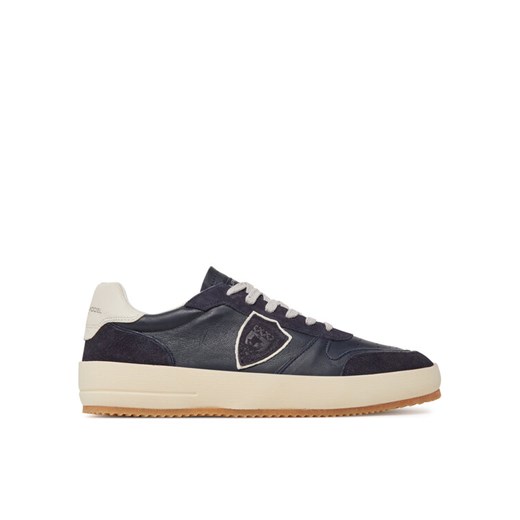 Sneakersy Philippe Model A006960 VNLU WX02 Granatowy ze sklepu eobuwie.pl w kategorii Trampki męskie - zdjęcie 182105964