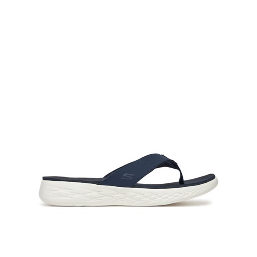 Japonki Skechers On-The-Go 600-Vacay 140702/NVY Granatowy ze sklepu eobuwie.pl w kategorii Klapki damskie - zdjęcie 182106002