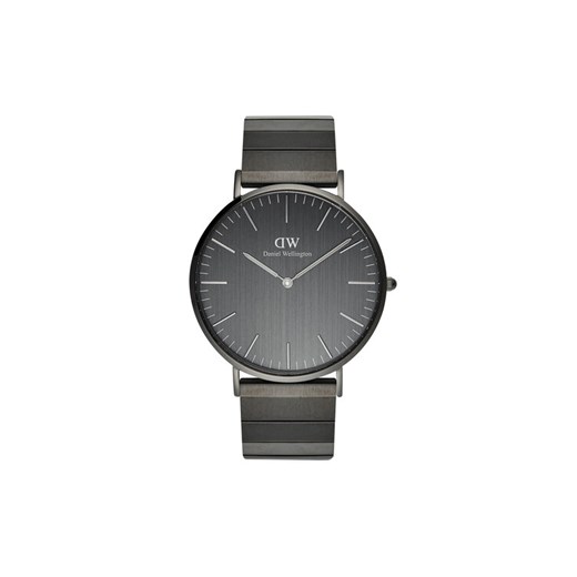 Zegarek Daniel Wellington DW00100777 Czarny ze sklepu eobuwie.pl w kategorii Zegarki - zdjęcie 182106092