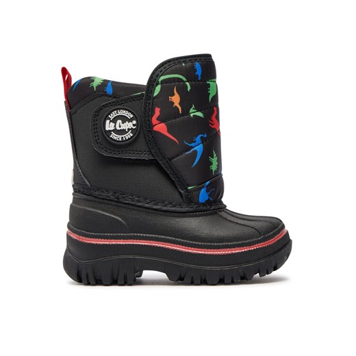 Śniegowce Lee Cooper LCJ-24-44-2861K Czarny ze sklepu eobuwie.pl w kategorii Buty zimowe dziecięce - zdjęcie 182106124