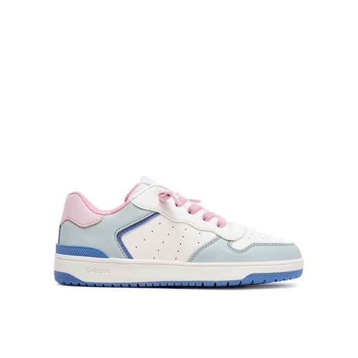 Sneakersy Geox J Washiba Girl J36HXD 054FU C0130 D Biały ze sklepu eobuwie.pl w kategorii Buty sportowe dziecięce - zdjęcie 182106144