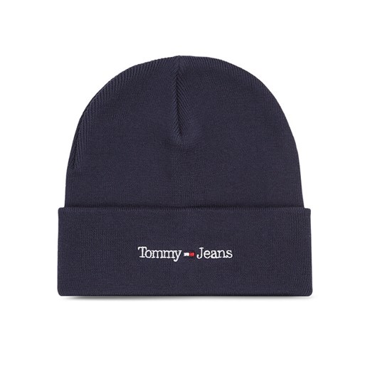 Czapka Tommy Jeans AM0AM11340 Granatowy ze sklepu eobuwie.pl w kategorii Czapki zimowe męskie - zdjęcie 182106194