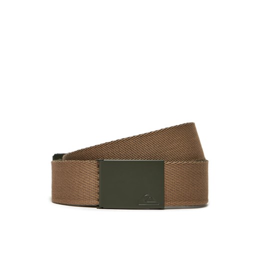 Pasek Męski Quiksilver EQYAA03912 Khaki ze sklepu eobuwie.pl w kategorii Paski męskie - zdjęcie 182106201