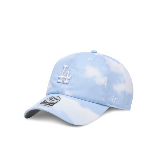Czapka z daszkiem 47 Brand MLB LA Dodgers In The Clouds ’47 Clean Up B-ITCCU12PTS Błękitny ze sklepu eobuwie.pl w kategorii Czapki z daszkiem damskie - zdjęcie 182106290