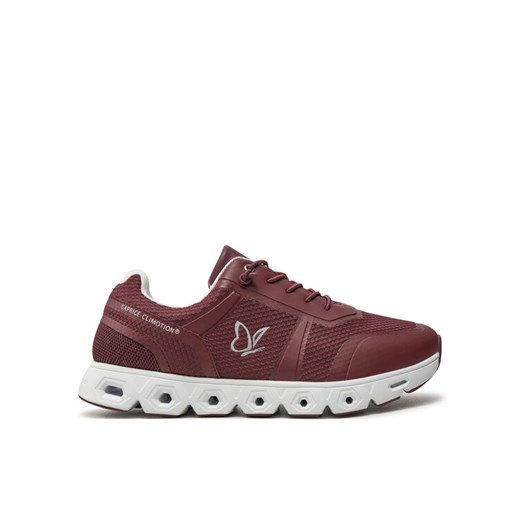 Sneakersy Caprice 9-23605-43 Bordowy ze sklepu eobuwie.pl w kategorii Buty sportowe damskie - zdjęcie 182106381