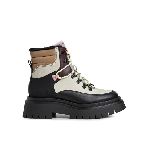 Botki Pepe Jeans PLS50499 Beżowy ze sklepu eobuwie.pl w kategorii Workery damskie - zdjęcie 182106473