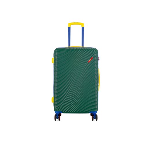 Walizka średnia Semi Line T5936-2 Zielony ze sklepu eobuwie.pl w kategorii Walizki - zdjęcie 182106474