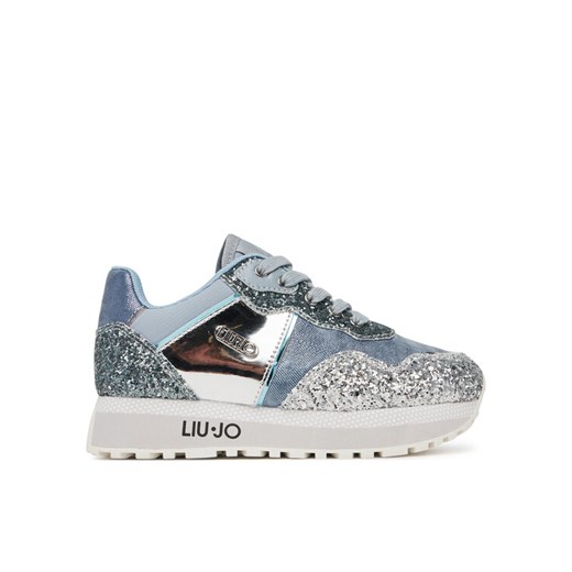 Sneakersy Liu Jo Maxi Wonder 923 4A5307 TX471 Niebieski ze sklepu eobuwie.pl w kategorii Buty sportowe dziecięce - zdjęcie 182106482