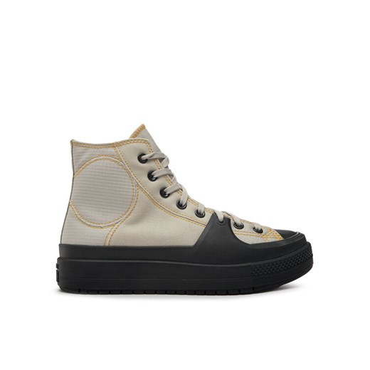 Trampki Converse Chuck Taylor All Star Construct A04528C Beżowy ze sklepu eobuwie.pl w kategorii Trampki damskie - zdjęcie 182106514