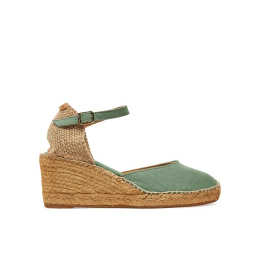 Espadryle Toni Pons Caldes Zielony ze sklepu eobuwie.pl w kategorii Espadryle damskie - zdjęcie 182106640