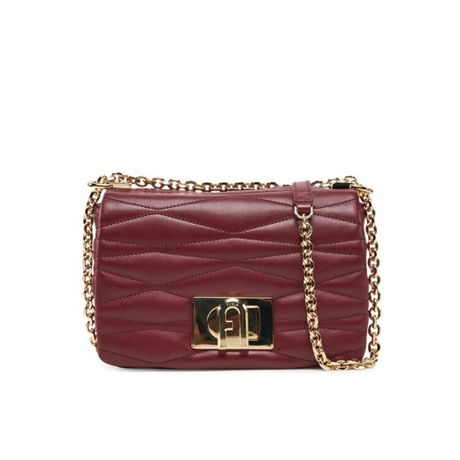 Torebka Furla WB01671 BX3221 26700 Bordowy ze sklepu eobuwie.pl w kategorii Kopertówki - zdjęcie 182106702