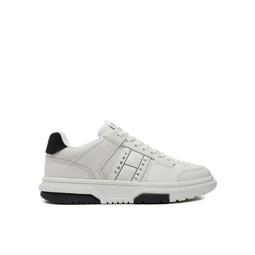 Sneakersy Tommy Jeans Brooklyn Elevated EN0EN02662 Biały ze sklepu eobuwie.pl w kategorii Buty sportowe damskie - zdjęcie 182106843
