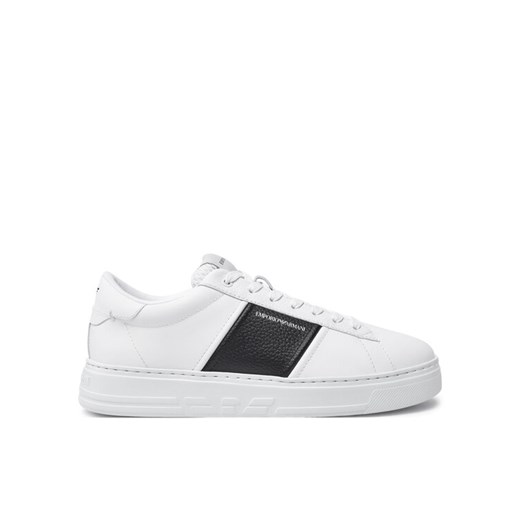 Sneakersy Emporio Armani X4X570 XN840 Biały ze sklepu eobuwie.pl w kategorii Buty sportowe męskie - zdjęcie 182106912