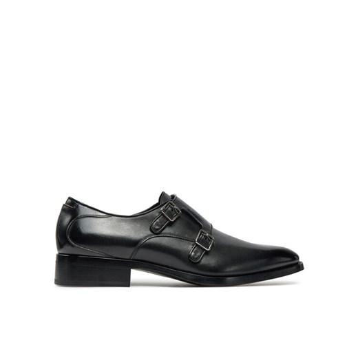 Półbuty BOSS Rill 50536617 Czarny ze sklepu eobuwie.pl w kategorii Buty eleganckie męskie - zdjęcie 182107011