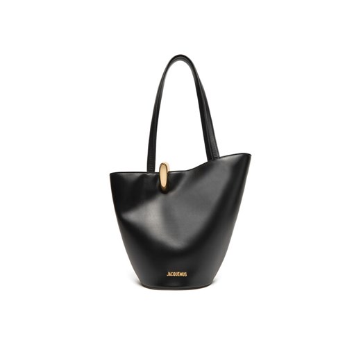 Torebka JACQUEMUS La Bambola Moyen 251BA4123000 Czarny ze sklepu eobuwie.pl w kategorii Torby Shopper bag - zdjęcie 182107190
