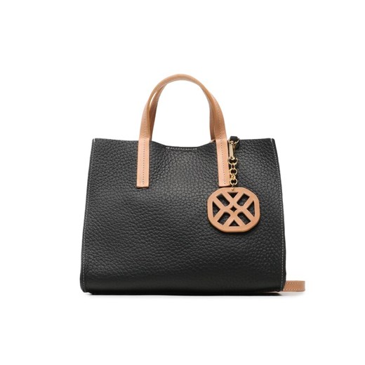 Torebka Unisa Zedna Dd Czarny ze sklepu eobuwie.pl w kategorii Torby Shopper bag - zdjęcie 182107210