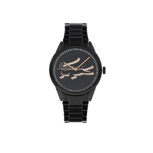 Zegarek Lacoste Ladycroc 2001192 Czarny ze sklepu eobuwie.pl w kategorii Zegarki - zdjęcie 182107221