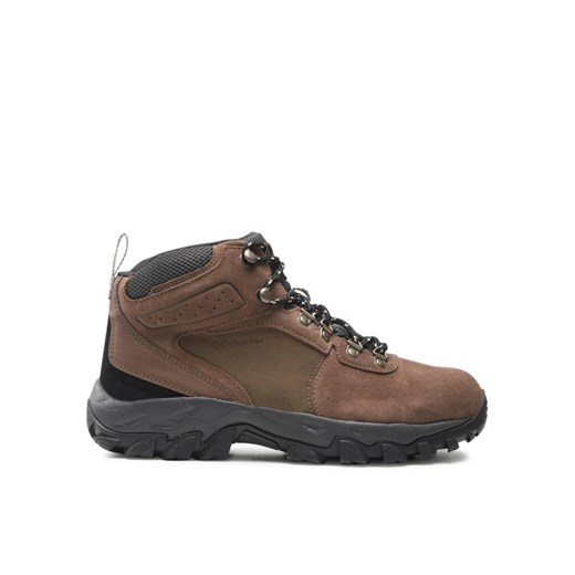 Trekkingi Columbia Newton Ridge Plus II Suede Wp BM812 Brązowy ze sklepu eobuwie.pl w kategorii Buty trekkingowe męskie - zdjęcie 182107292