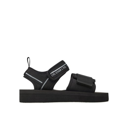 Sandały Big Star Shoes LL274784 Czarny ze sklepu eobuwie.pl w kategorii Sandały damskie - zdjęcie 182107302
