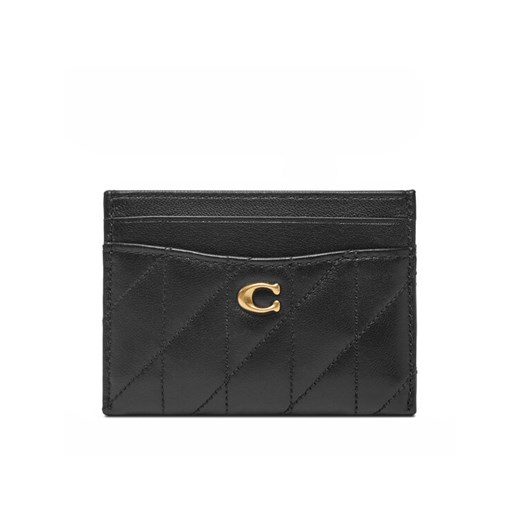 Etui na karty kredytowe Coach CM434 Czarny ze sklepu eobuwie.pl w kategorii Portfele męskie - zdjęcie 182107341