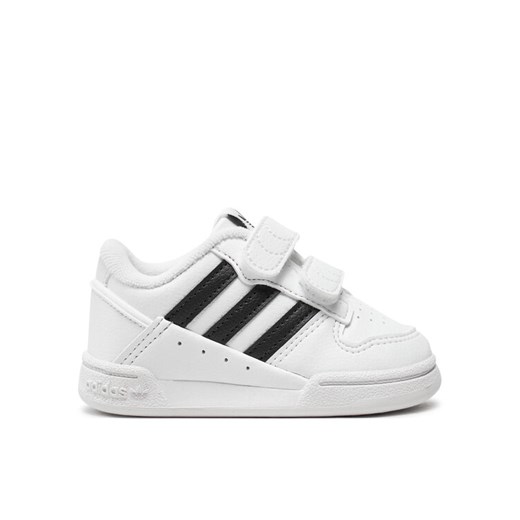 Sneakersy adidas Team Court 2 Str Cf I ID6637 Biały ze sklepu eobuwie.pl w kategorii Buty sportowe dziecięce - zdjęcie 182107380