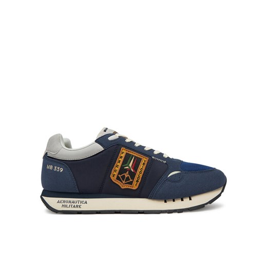 Sneakersy Aeronautica Militare 251SC292CT3331 Granatowy ze sklepu eobuwie.pl w kategorii Buty sportowe męskie - zdjęcie 182107391