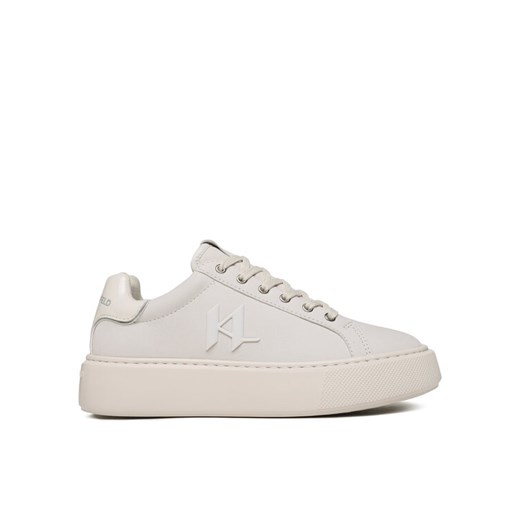 Sneakersy KARL LAGERFELD KL62217 Biały ze sklepu eobuwie.pl w kategorii Buty sportowe damskie - zdjęcie 182107393