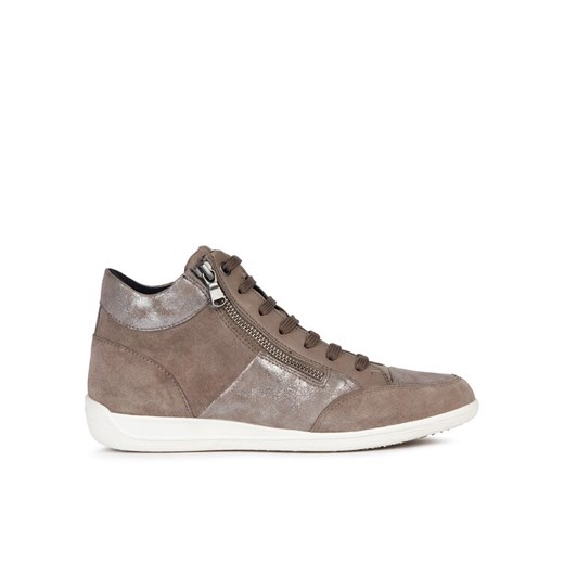 Sneakersy Geox D Myria D3668B 022TC C6692 Szary ze sklepu eobuwie.pl w kategorii Buty sportowe damskie - zdjęcie 182107462