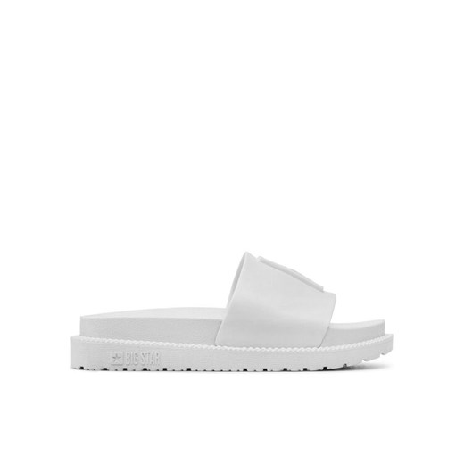 Klapki Big Star Shoes LL274428 Biały ze sklepu eobuwie.pl w kategorii Klapki damskie - zdjęcie 182107501