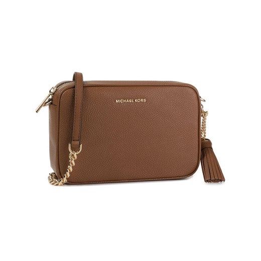 Torebka MICHAEL Michael Kors Crossbodies 32F7GGNM8L Brązowy ze sklepu eobuwie.pl w kategorii Listonoszki - zdjęcie 182107544