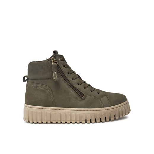 Botki Tamaris 1-25206-43 Khaki ze sklepu eobuwie.pl w kategorii Botki - zdjęcie 182107671