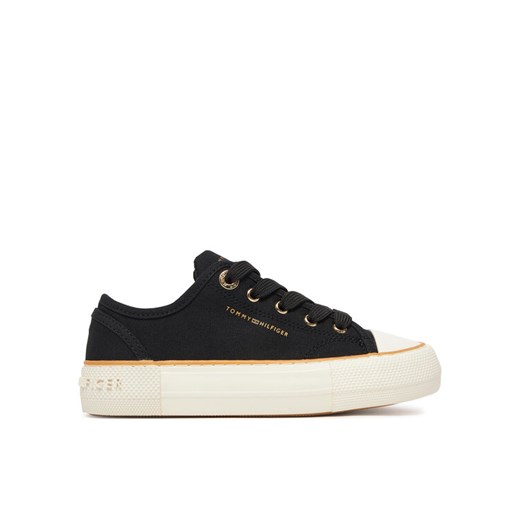 Trampki Tommy Hilfiger T3A9-33733-0890999 Czarny ze sklepu eobuwie.pl w kategorii Trampki dziecięce - zdjęcie 182107733