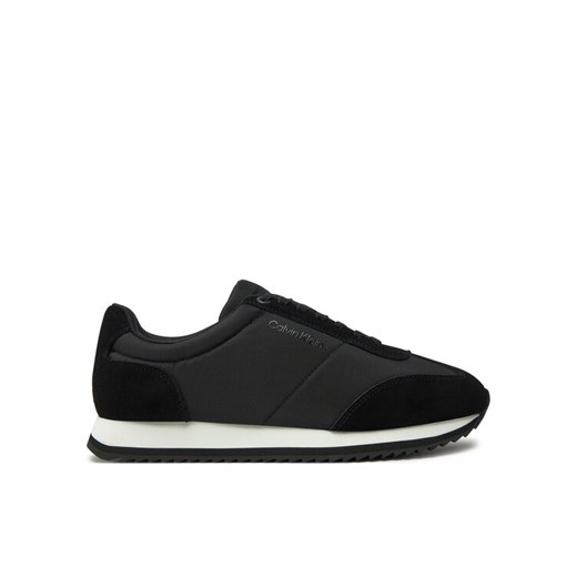 Sneakersy Calvin Klein Low Top Lace Up Mix HM0HM01667 Czarny ze sklepu eobuwie.pl w kategorii Buty sportowe męskie - zdjęcie 182107800