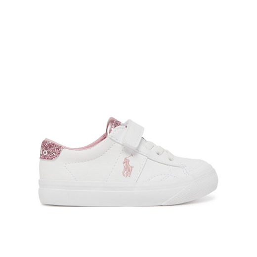 Sneakersy Polo Ralph Lauren Ryley Ps RL00978110 Biały ze sklepu eobuwie.pl w kategorii Buty sportowe dziecięce - zdjęcie 182107830