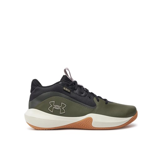Buty do koszykówki Under Armour Ua Lockdown 7 3028512-300 Khaki ze sklepu eobuwie.pl w kategorii Buty sportowe męskie - zdjęcie 182107874