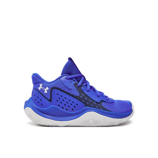 Buty do koszykówki Under Armour Ua Gs Jet '23 3026635-400 Niebieski ze sklepu eobuwie.pl w kategorii Buty sportowe dziecięce - zdjęcie 182107931