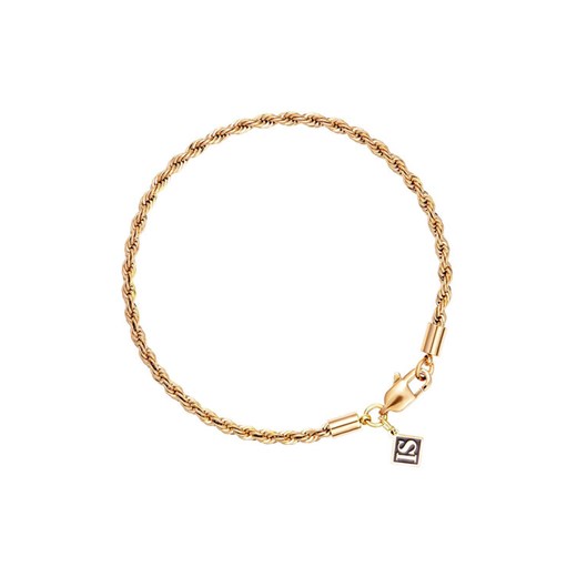 Bransoletka ICED STUFF Rope Złoty ze sklepu eobuwie.pl w kategorii Bransoletki - zdjęcie 182107983