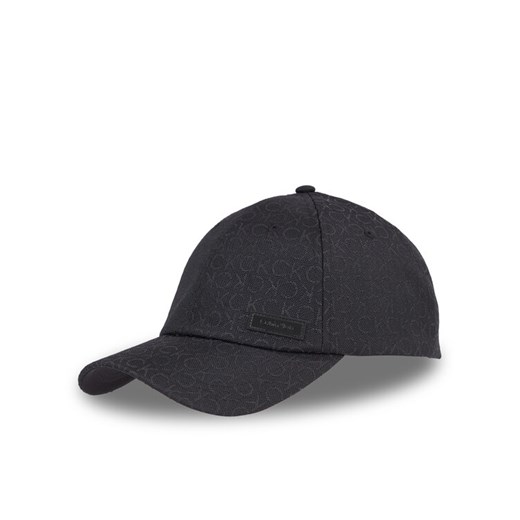 Czapka z daszkiem Calvin Klein Jacquard Monogram K50K511560 Czarny ze sklepu eobuwie.pl w kategorii Czapki z daszkiem męskie - zdjęcie 182108004
