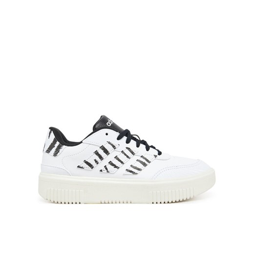 Sneakersy adidas Courtblock JI2210 Biały ze sklepu eobuwie.pl w kategorii Buty sportowe damskie - zdjęcie 182108183