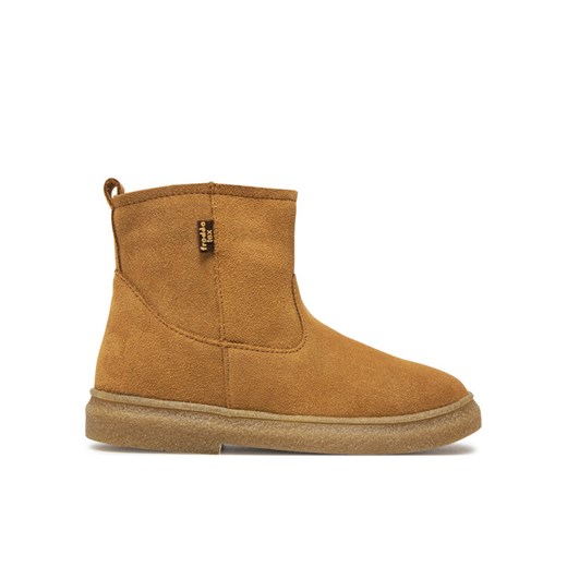 Botki Froddo Wreny Wool Tex G2160081 S Brązowy ze sklepu eobuwie.pl w kategorii Buty zimowe dziecięce - zdjęcie 182108192